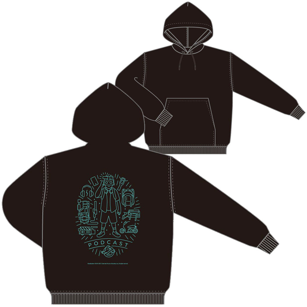 GHOSTBUSTERS - パーカー / タイプ A / バックプリントあり